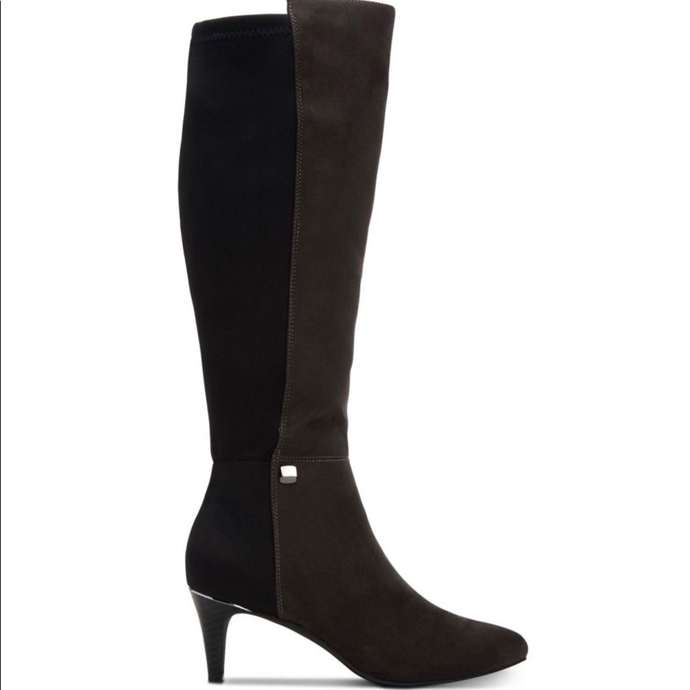 Alfani Hakuu Step n Flex Wide-Calf Dress Boots 9.5